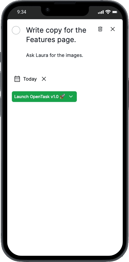 Tasks on OpenTask